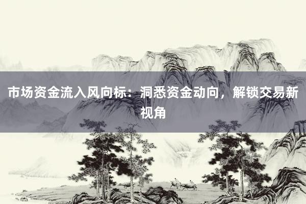 市场资金流入风向标：洞悉资金动向，解锁交易新视角